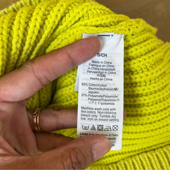 J. Crew Women's Sweater in Bright Yellow - Picture 9 of 9